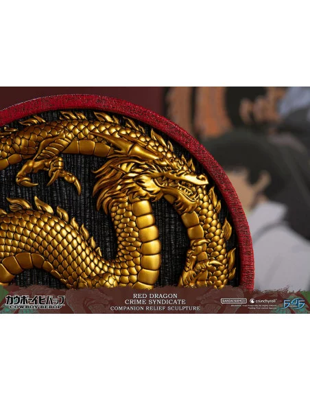 Cowboy Bebop Escultura Red Dragon Crime Syndicate Companion Relief 35 cm Cowboy Bebop Escultura Red Dragon Crime Syndicate Companion Relief 35 cm