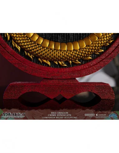 Cowboy Bebop Escultura Red Dragon Crime Syndicate Companion Relief 35 cm