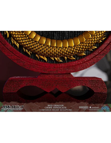 Cowboy Bebop Escultura Red Dragon Crime Syndicate Companion Relief 35 cm Cowboy Bebop Escultura Red Dragon Crime Syndicate Companion Relief 35 cm