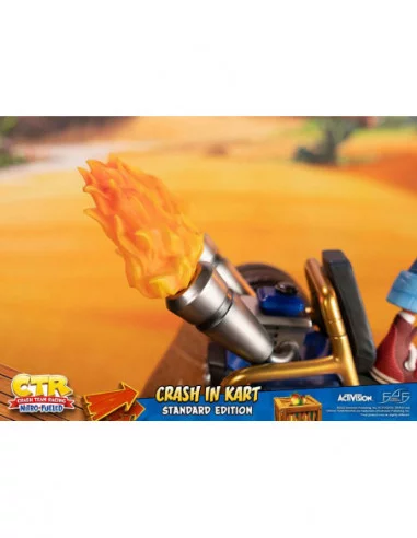 Crash Team Racing Nitro-Fueled Estatua Crash in Kart 31 cm