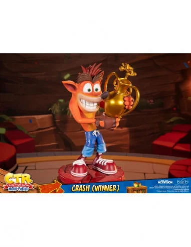 Crash Team Racing Nitro-Fueled Estatua Crash (Winner) 46 cm