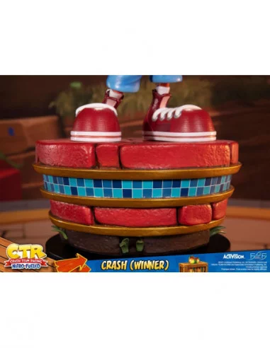 Crash Team Racing Nitro-Fueled Estatua Crash (Winner) 46 cm