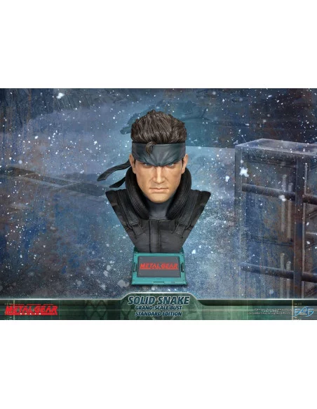 Metal Gear Solid Busto Grand Scale Solid Snake 31 cm Metal Gear Solid Busto Grand Scale Solid Snake 31 cm