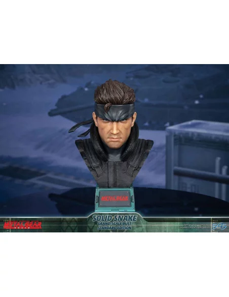 Metal Gear Solid Busto Grand Scale Solid Snake 31 cm Metal Gear Solid Busto Grand Scale Solid Snake 31 cm