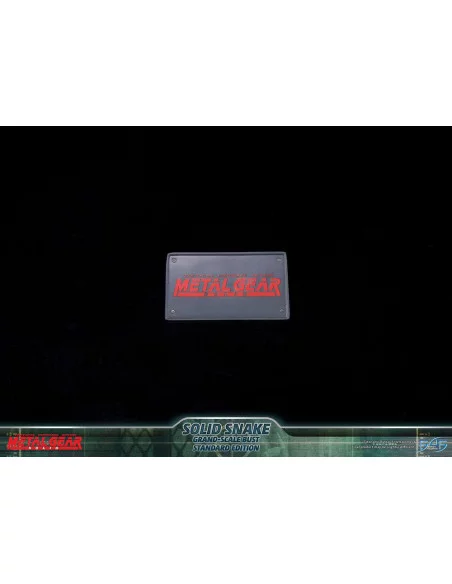 Metal Gear Solid Busto Grand Scale Solid Snake 31 cm Metal Gear Solid Busto Grand Scale Solid Snake 31 cm