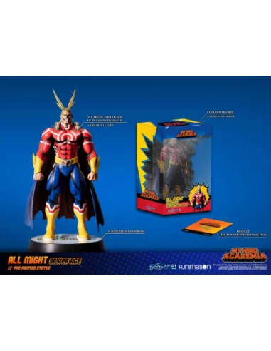My Hero Academia Figura All Might Silver Age (Standard Edition) 28 cm