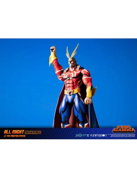 My Hero Academia Figura All Might Silver Age (Standard Edition) 28 cm