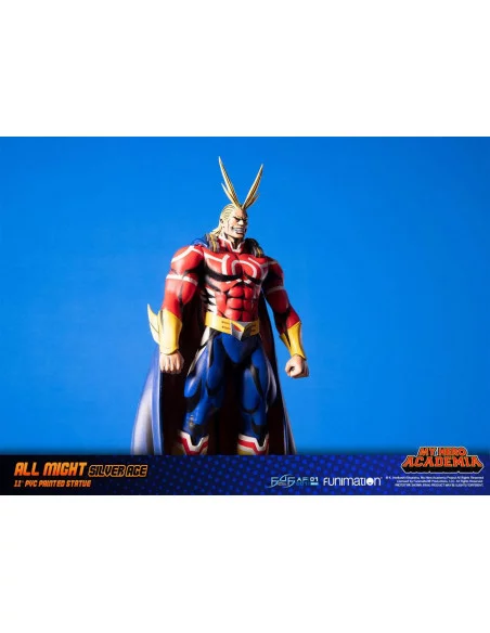 My Hero Academia Figura All Might Silver Age (Standard Edition) 28 cm