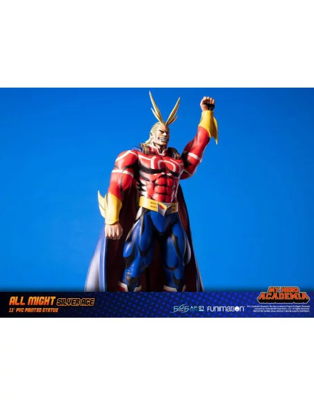 My Hero Academia Figura All Might Silver Age (Standard Edition) 28 cm