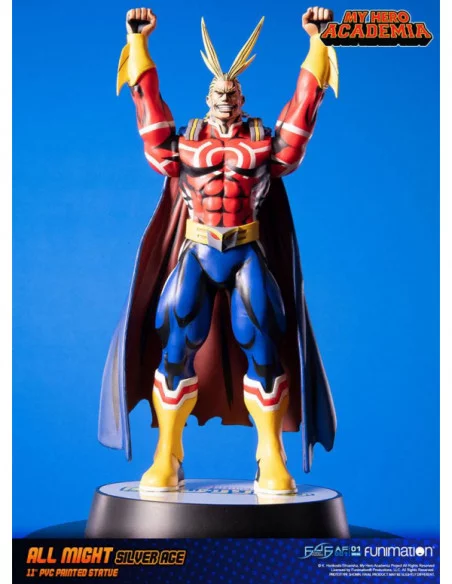 My Hero Academia Figura All Might Silver Age (Standard Edition) 28 cm