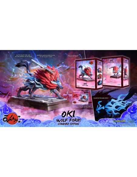 Okami Estatua Oki (Wolf Form) 35 cm Okami Estatua Oki (Wolf Form) 35 cm