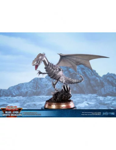 Yu-Gi-Oh! Estatua PVC Blue-Eyes White Dragon White Edition 35 cm