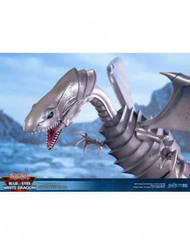 Yu-Gi-Oh! Estatua PVC Blue-Eyes White Dragon White Edition 35 cm