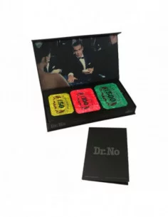 James Bond Réplica 1/1 Placas de casino de Dr. No Limited Edition