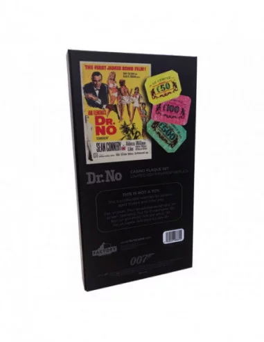 James Bond Réplica 1/1 Placas de casino de Dr. No Limited Edition
