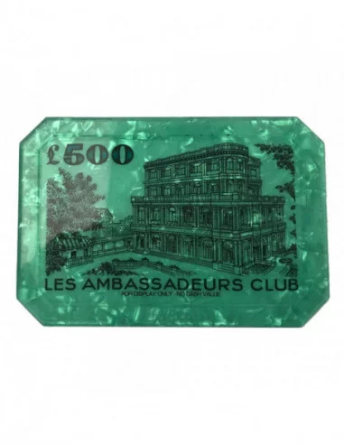 James Bond Réplica 1/1 Placas de casino de Dr. No Limited Edition