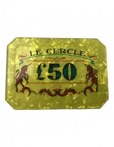 James Bond Réplica 1/1 Placas de casino de Dr. No Limited Edition