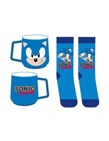 Sonic the Hedgehog Taza y Calcetines Set Sonic