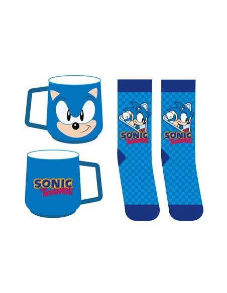 Sonic the Hedgehog Taza y Calcetines Set Sonic