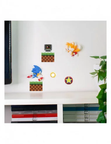 Sonic Comic On´s Decoración de paredes Sonic and Miles Tails Prower