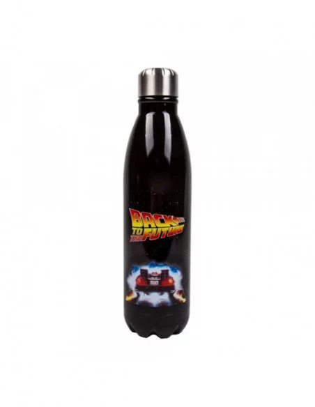 Volver al futuro Botella de Agua Burning Rubber