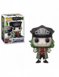 Beetlejuice Figura POP! Horror Vinyl Beetlejuice Guide Hat 9 cm