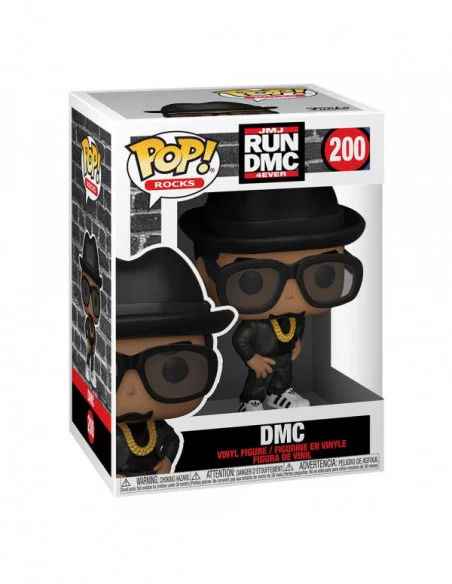 Run DMC POP! Rocks Vinyl Figura DMC 9 cm Run DMC POP! Rocks Vinyl Figura DMC 9 cm