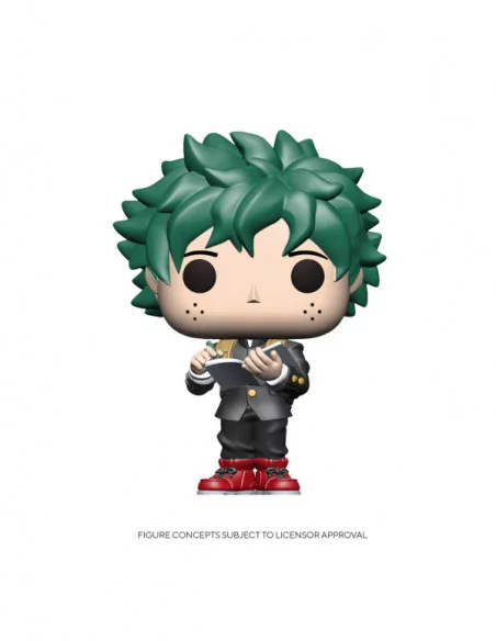 My Hero Academia Figura POP! Animation Vinyl Deku (Middle School Uniform) 9 cm