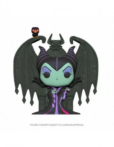 Disney POP! Deluxe Movies Vinyl Figura Maleficent on Throne 9 cm