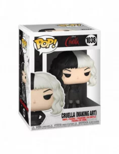 Cruella Figura POP! Disney Vinyl Cruella (Making Art) 9 cm 2