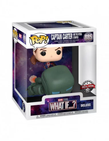 ¿Qué pasaría si...? POP! Deluxe Vinyl Figura Capt. Carter & Hydro 15 cm