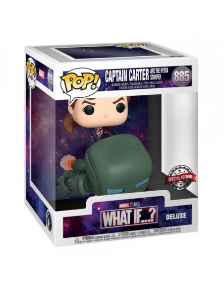 ¿Qué pasaría si...? POP! Deluxe Vinyl Figura Capt. Carter & Hydro 15 cm ¿Qué pasaría si...? POP! Deluxe Vinyl Figura Capt. Carter & Hydro 15 cm