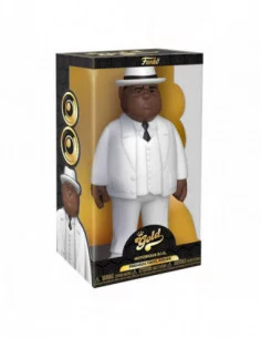 Notorious B.I.G. Vinyl Gold Figura Biggie Smalls White Suit 30 cm 2