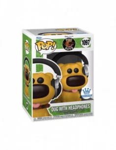 Dug Days POP! Disney Vinyl Figura Dug with Headphones 9 cm 2