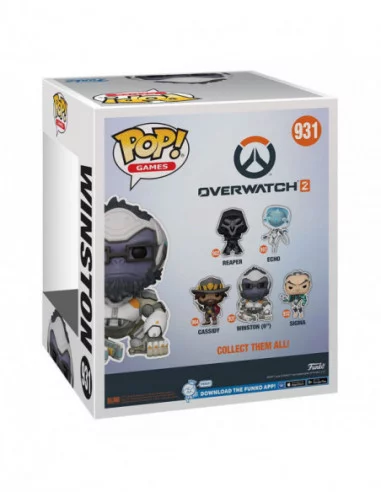 Overwatch 2 Super Sized POP! Vinyl Figura Winston 15 cm