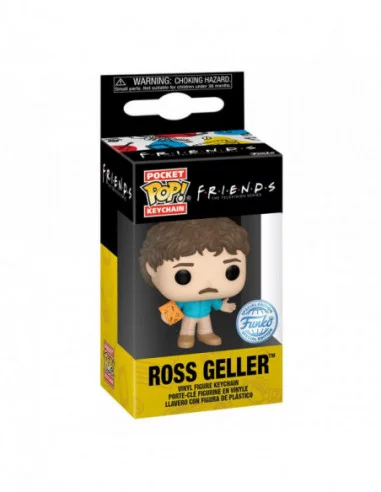 Friends Llaveros Pocket POP! Vinyl 80's Ross 4 cm Expositor (12)