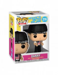 New Kids on the Block POP! Rocks Vinyl Figura Danny 9 cm 2