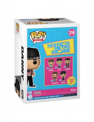 New Kids on the Block POP! Rocks Vinyl Figura Danny 9 cm