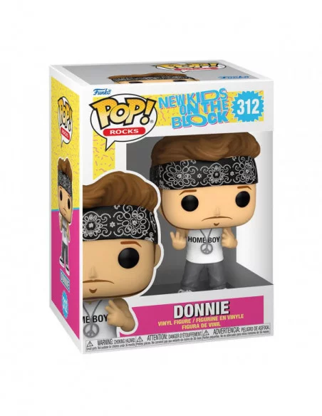 New Kids on the Block POP! Rocks Vinyl Figura Donnie 9 cm