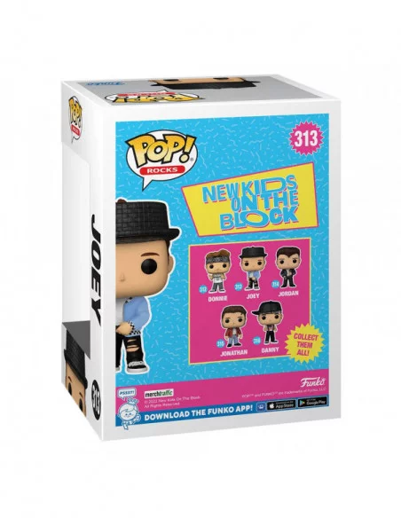 New Kids on the Block POP! Rocks Vinyl Figura Joey 9 cm