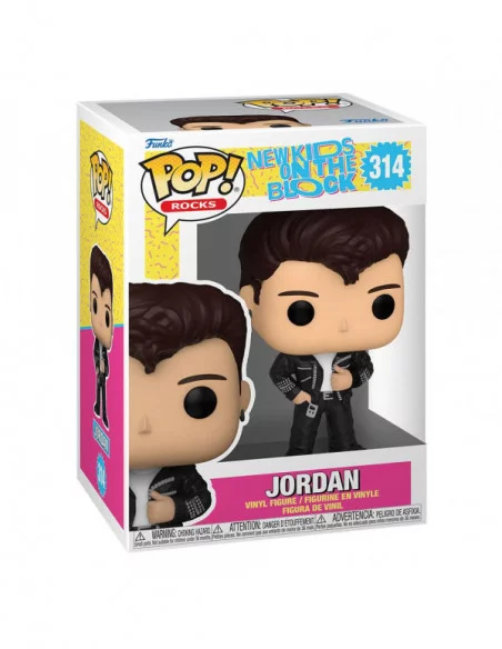 New Kids on the Block POP! Rocks Vinyl Figura Jordan 9 cm