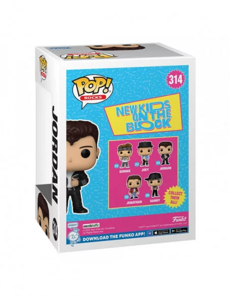 New Kids on the Block POP! Rocks Vinyl Figura Jordan 9 cm