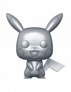 Pokémon POP! Games Vinyl Figura Pikachu Silver Edition 9 cm