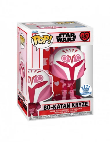 Star Wars Valentines POP! Star Wars Vinyl Figura Bo Katan 9 cm