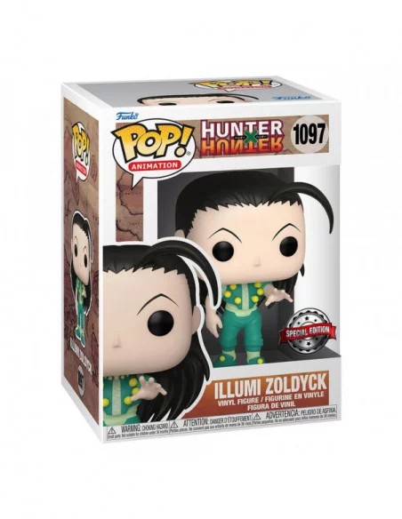 Hunter x Hunter Figura POP! Animation Vinyl Illumi Zoldyck 9 cm