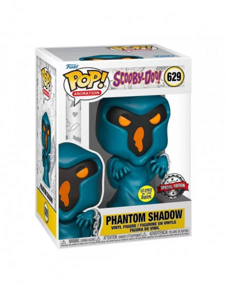Scooby Doo Pop! Animation Vinyl Figura Phantom Shadow(GW) 9 cm