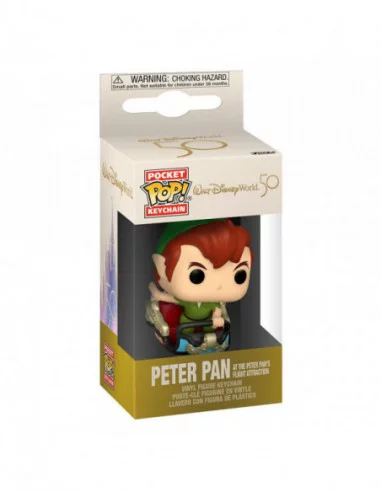 Disney Llaveros Pocket POP! Vinyl Mickey Space MNT Peter Pan 4 cm Expositor (12)