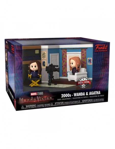 WandaVision POP! Mini Moment Vinyl Set de Figuras Living Room 00's 4 cm