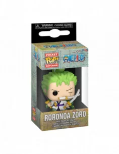 One Piece Llaveros Pocket POP! Vinyl Roronoa Zoro 4 cm Expositor (12) 2
