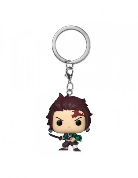 Demon Slayer Llaveros Pocket POP! Vinyl Tanjiro 4 cm Expositor (12)